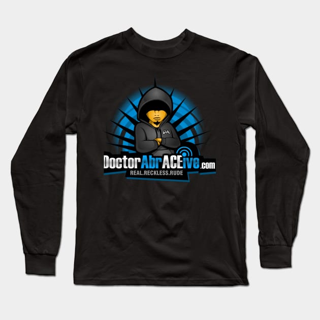 Doctor AbrACEive Logo Long Sleeve T-Shirt by doubleamedia